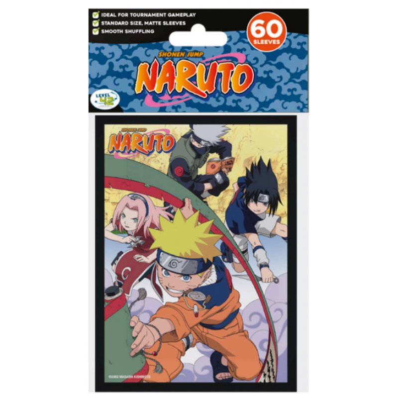 Naruto - Konoha Team - Sachet de 60 protèges cartes standard
