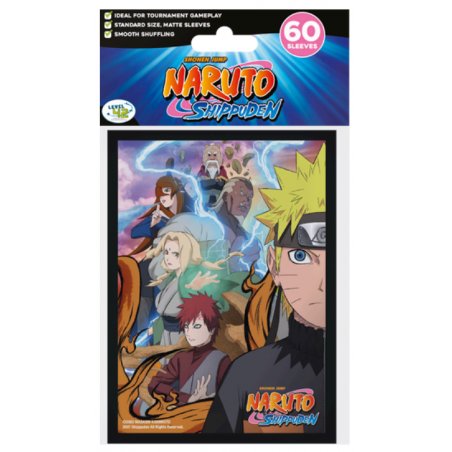 Naruto Shippûuden - Ninja Fight - Sachet de 60 protèges cartes standard