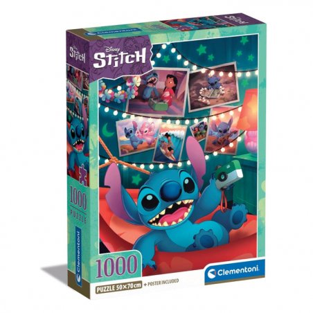 Clementoni Stitch Jeu de puzzle 1000 pièce(s) Dessins animés