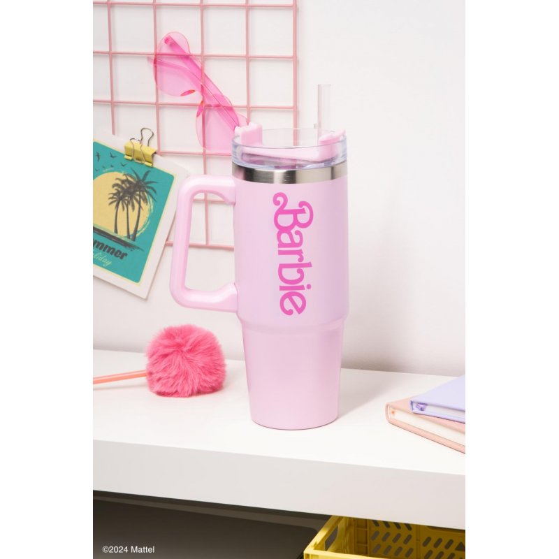 Barbie - Mug de voyage XL Multiway avec paille 1200ml
