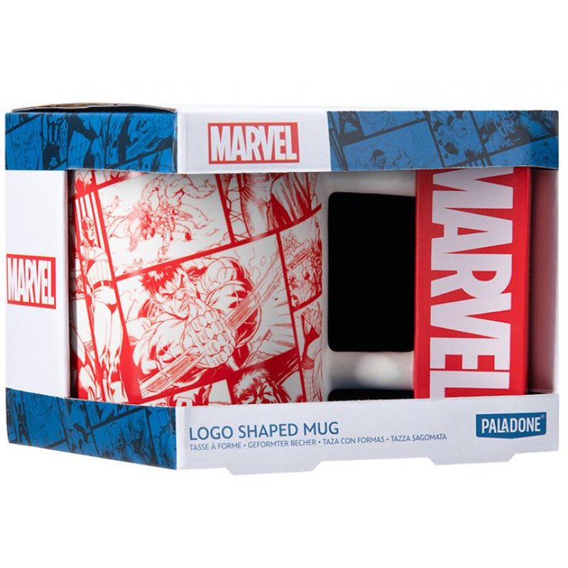 MARVEL LOGO SHAPED MUG