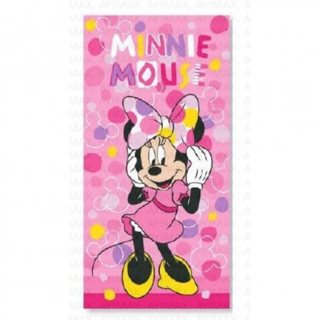 DISNEY - Minnie Mouse - Serviette de Plage 70x140cm