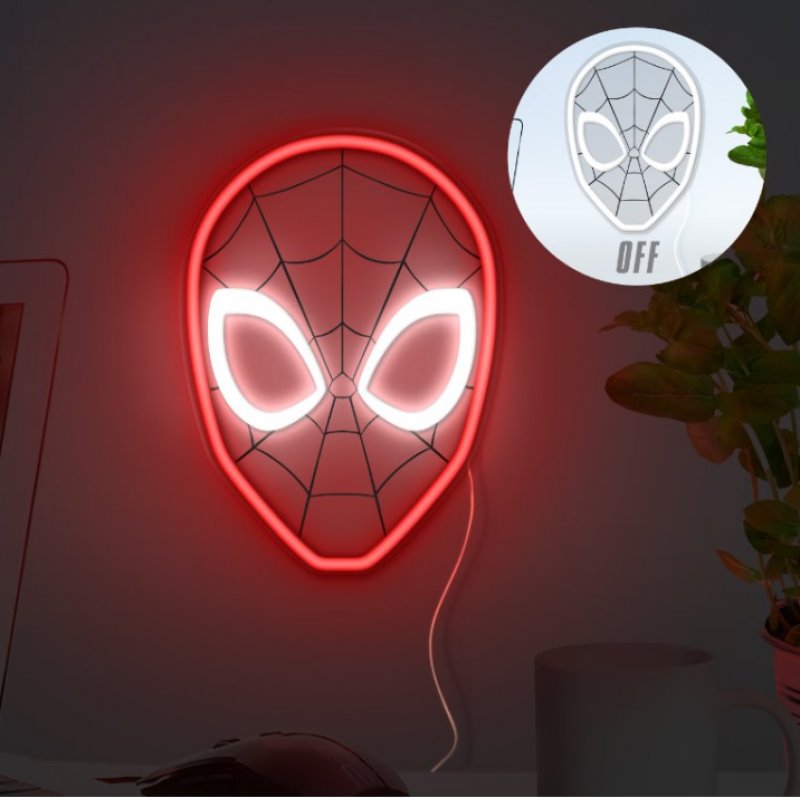 MARVEL - Spider-Man - Lampe Murale Neon LED