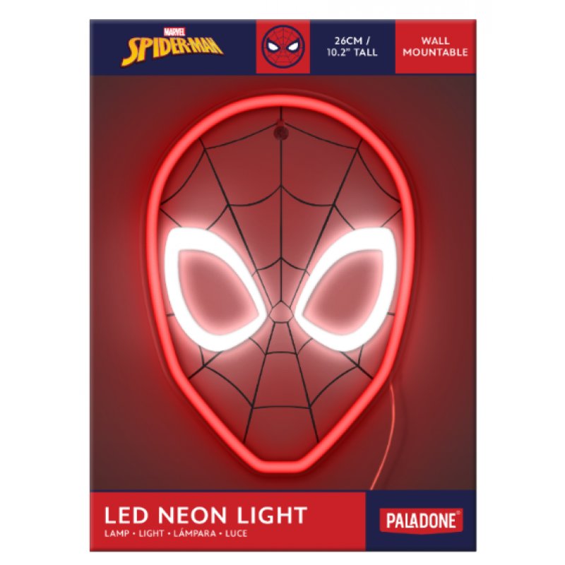 MARVEL - Spider-Man - Lampe Murale Neon LED