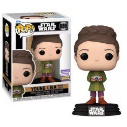 Funko Pop! Star Wars: Obi-Wan Kenoby - Young Leia with Lola - Convention Limited Edition