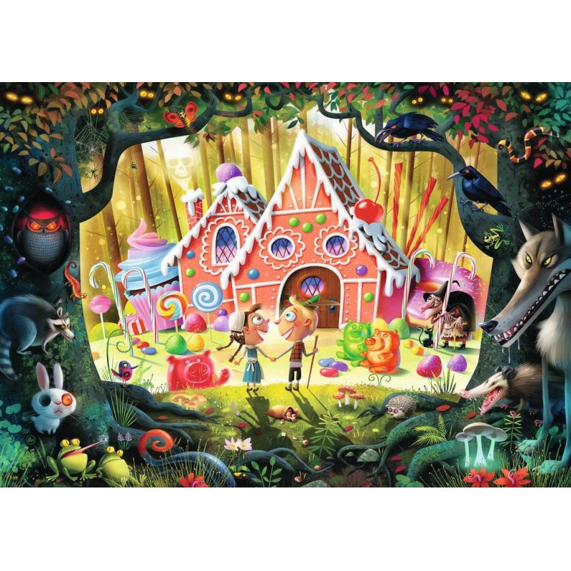 Ravensburger - Puzzle Hansel and Gretel Beware 1000p (12000415)