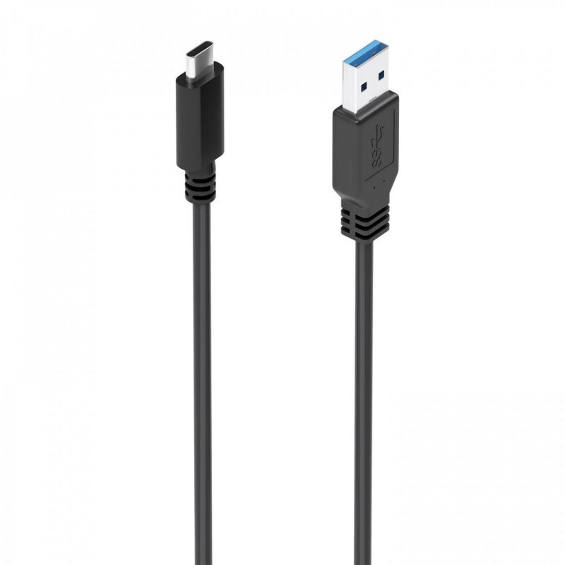 AISENS USB 3.1 Gen2 10Gbps 3A Cable, Type USB-C/MA/M, Black, 2.0m