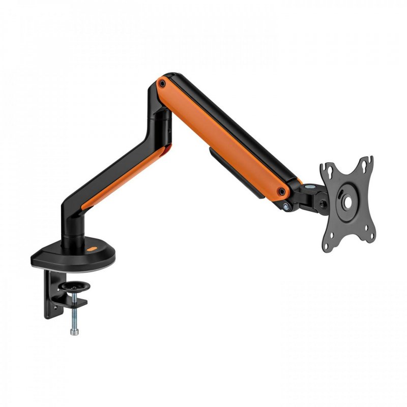 AISENS RGB Gaming Table Stand with rotating and tilting counterweight for Monitor/TV 9Kg (3 Pivots, 1 Arm) from 17-32,