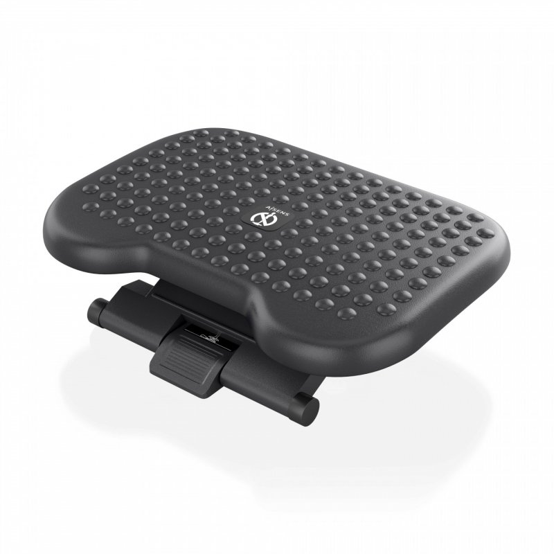 REPOSAPIES AISENS INCLINABLE Y ALTURA AJUSTABLE NEGRO