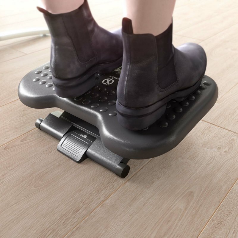 AISENS FRT02-267 repose-pieds Noir