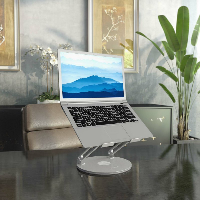 SOPORTE DE SOBREMESA AISENS XL GIRATORIO AJUSTABLE PORTATIL 10-17