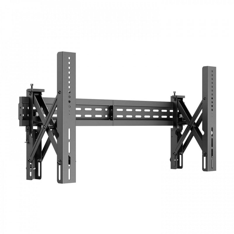 AISENS Levelable Videowall Support and Pop-Out Function for 70Kg TVs from 37-70, Black