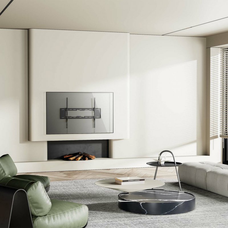 SOPORTE AISENS PARED INCLINABLE MONITOR/TV 50KG DE 55-90 NEGRO