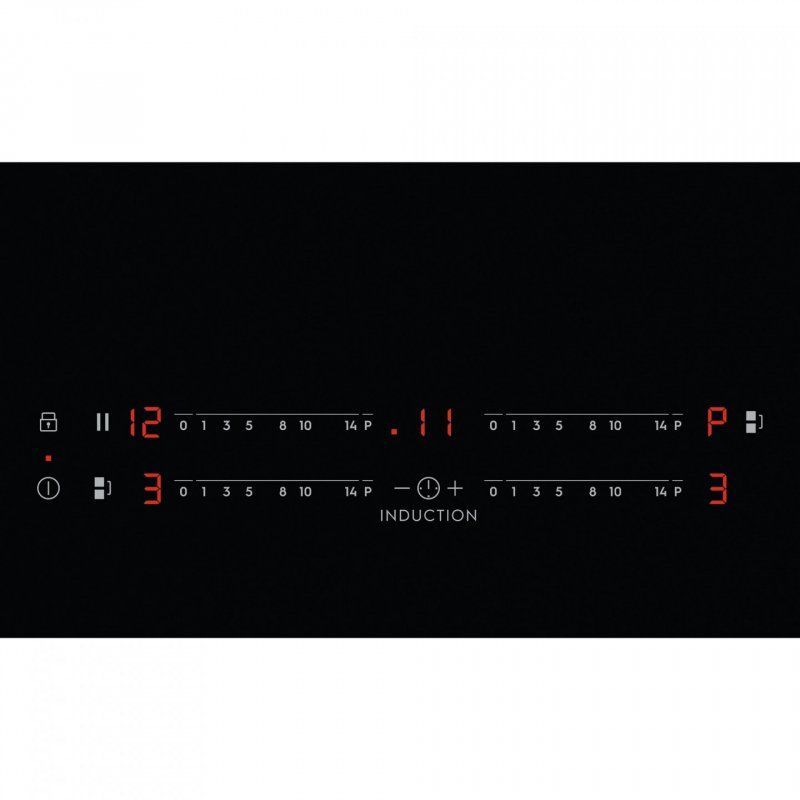 Electrolux EIV644 Black Built-in 60 cm Zone induction hob 4 zone(s)