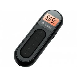 Sandberg Pocket Radio FM Recharge Portable Noir