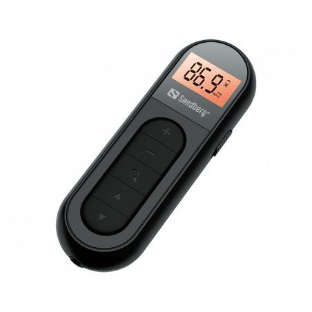 Sandberg Pocket Radio FM Recharge Portable Noir