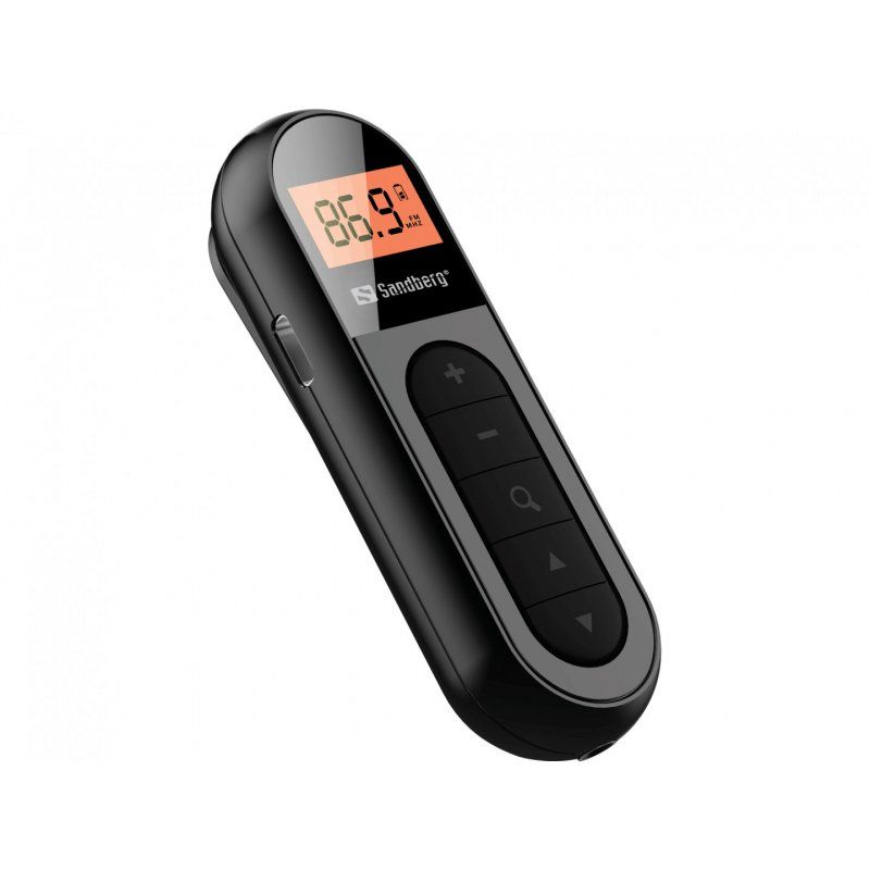 Sandberg Pocket Radio FM Recharge Portable Noir