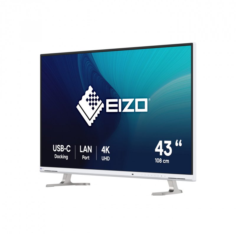 EV4340X-WT (108 cm (42.5 Zoll), weiß, UltraHD/4K, IPS, Fernbedienung, USB-C)