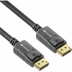 Sonero DisplayPort 1.4v Kabel, 8K60, 30AWG, schwarz, 3,00m