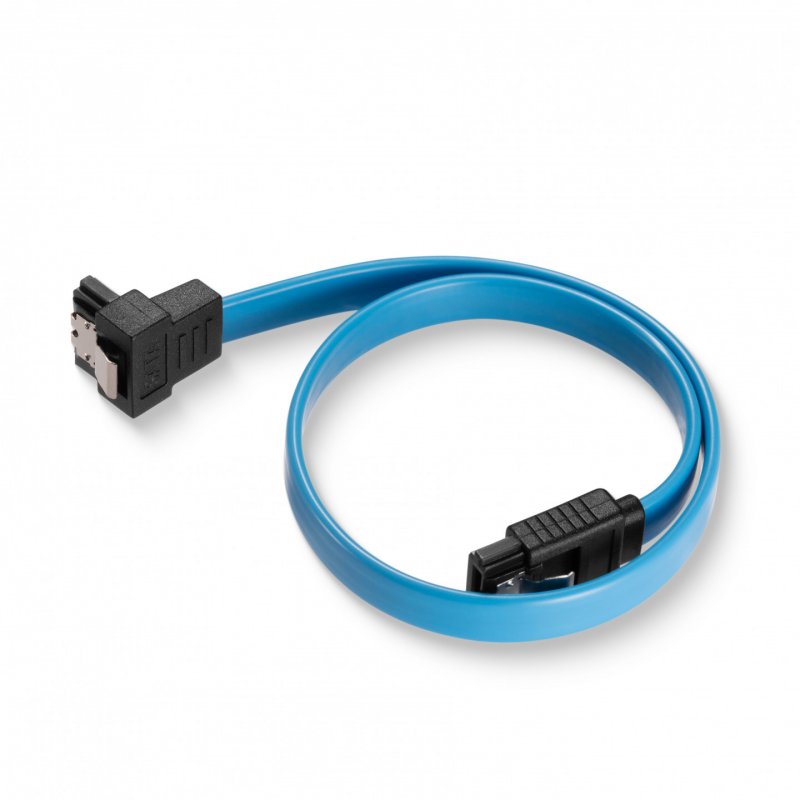 Sonero SATA III 6Gb/s Kabel - 0,50m - gewinkelt - blau