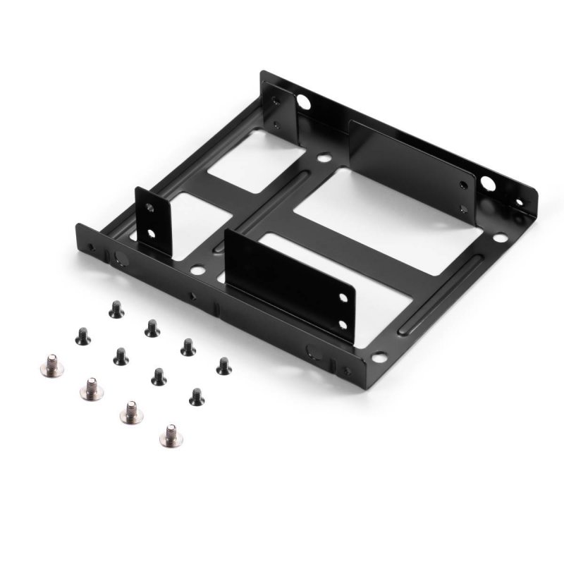 Sonero SSD Einbaurahmen Set - 2x 2,5" SSD auf 3,5" inkl, Zubehör