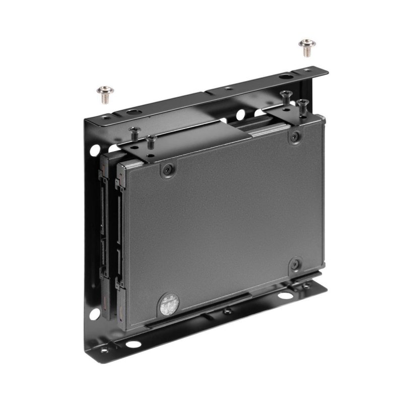 Sonero SSD Einbaurahmen Set - 2x 2,5" SSD auf 3,5" inkl, Zubehör