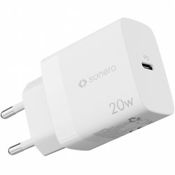 sonero USB-C Ladegerät - 1 Port - 20W PD - weiß