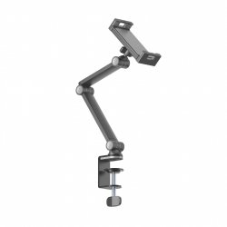 PureMounts® Flexible Tablet Halterung mit Tischklemme, schwarz