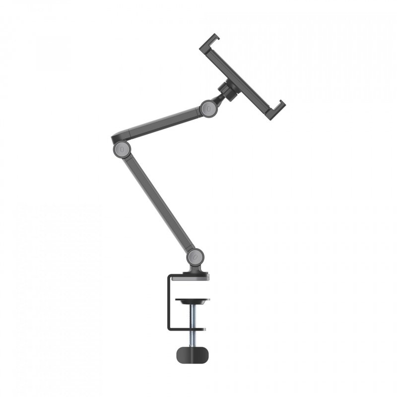 PureMounts® Flexible Tablet Halterung mit Tischklemme, schwarz