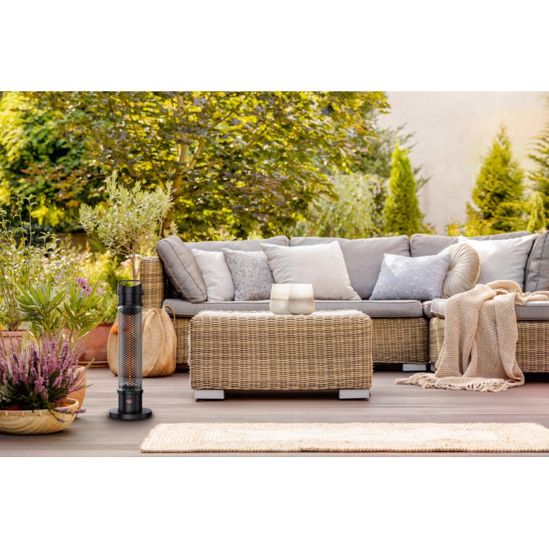 Activejet Chauffage de terrasse en acier APH-IS800