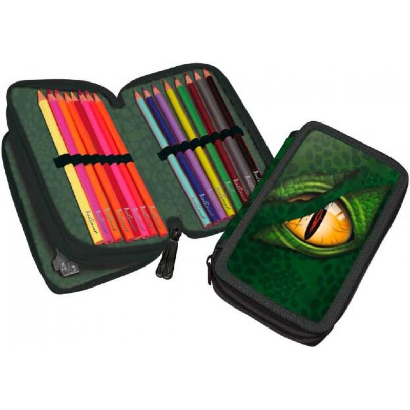 Dino T-Rex - Filled Double Decker Pencil Case (092408516)