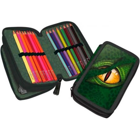 Dino T-Rex - Filled Double Decker Pencil Case (092408516)