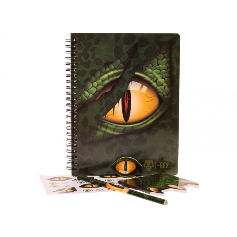 Dino T-Rex - Writing set w/A5 spiral book (092406129)