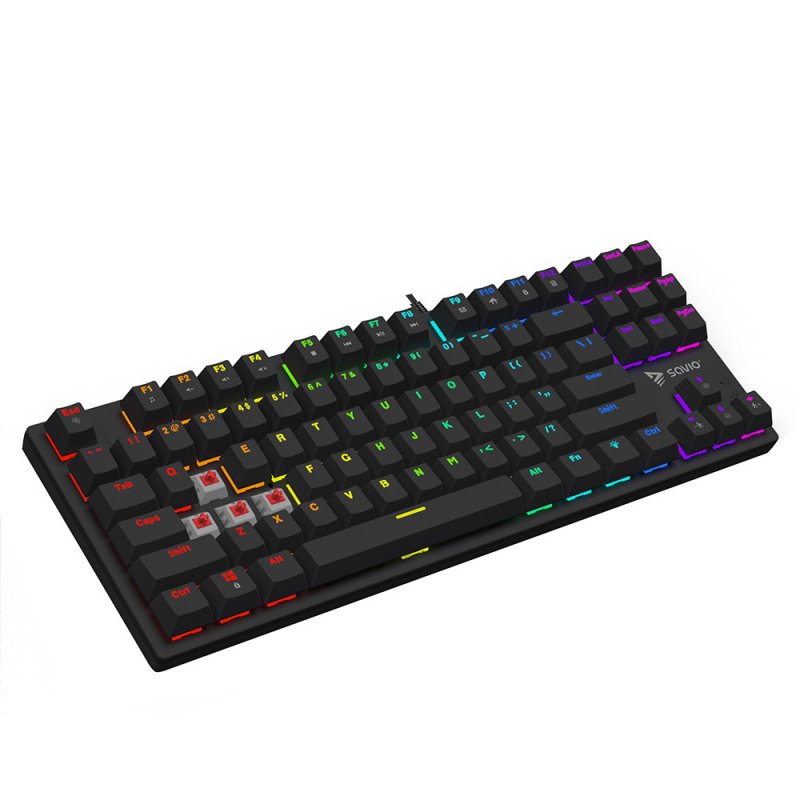 Savio Tempest x2 RGB mechanical keyboard Outemu RED