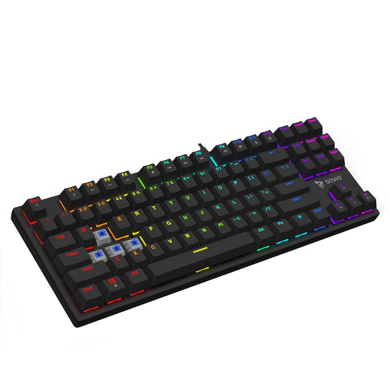 Savio Tempest x2 RGB mechanical keyboard Outemu BLUE