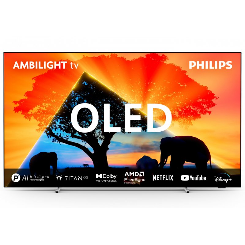 Philips 65OLED769/12 TV 165,1 cm (65") 4K Ultra HD Smart TV Wifi Métallique