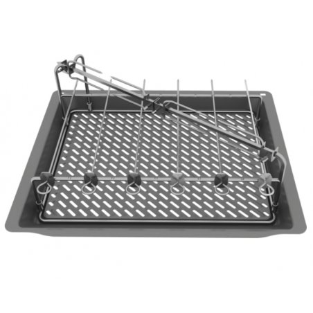 Bosch HEZ635001 pièce et accessoire de four Acier inoxydable Plaque de grill