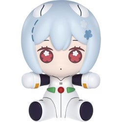 Neon Genesis Evangelion: Rebuild of Evangelion figurine Chibi Huggy Good Smile Rei Ayanami: Plugsuit Ver. 7 cm