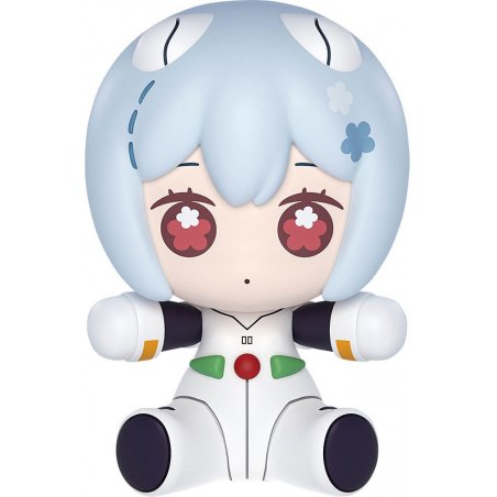 Neon Genesis Evangelion: Rebuild of Evangelion figurine Chibi Huggy Good Smile Rei Ayanami: Plugsuit Ver. 7 cm