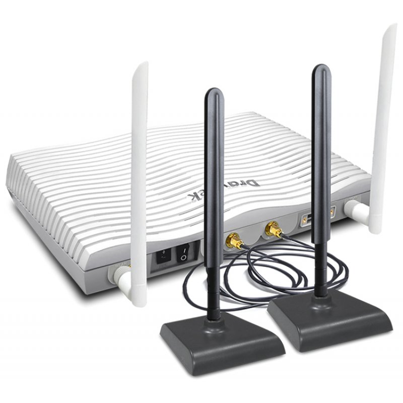 DrayTek Vigor 2866L routeur sans fil Gigabit Ethernet Bi-bande (2,4 GHz / 5 GHz) 4G Blanc