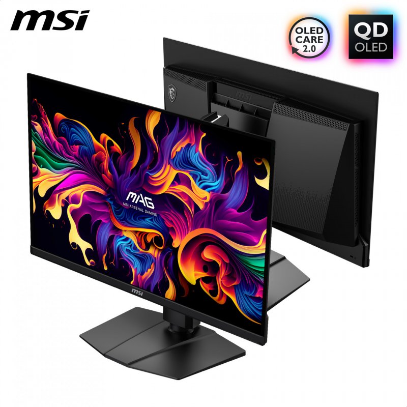 MAG 271QPXDE QD-OLED E2 (67.3 cm (26.5 Zoll), schwarz, WQHD, Adaptive-Sync, USB-C, 240Hz Panel)