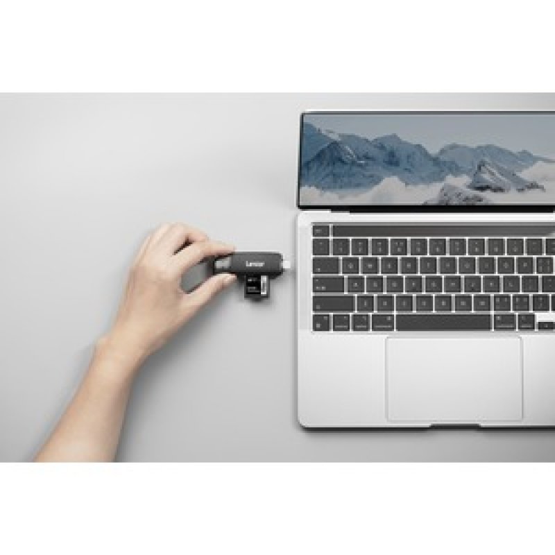 Lecteur Dual Slot SD-Micro SD USB-A et USB-C RW310