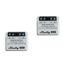 Set of 2 Shelly PM Mini Gen3 Controllers
