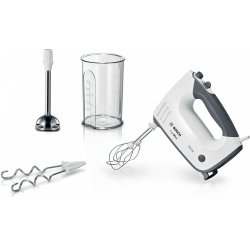 Bosch MFQ37470 Hand mixer 750 W Black White