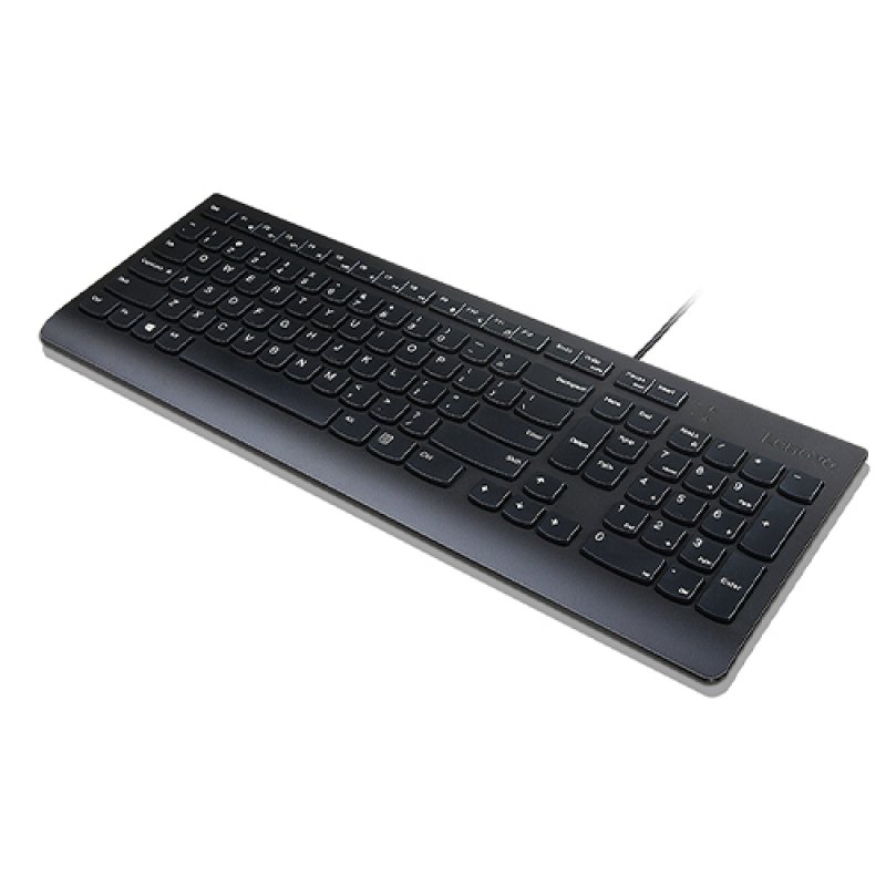 Lenovo Essential clavier Universel USB QWERTY Anglais américain Noir