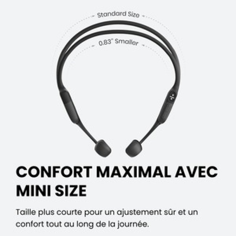 Shokz OpenRun Mini USB-C Wireless BT Headphones bk