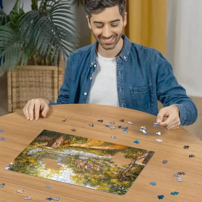 Ravensburger - Puzzle Cottage By The River 500p (12000218)