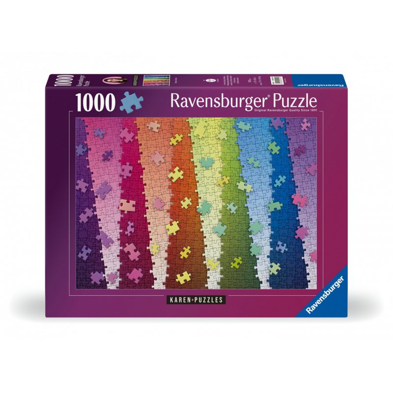 Ravensburger - Puzzle Colors On Colors 1000p (12001027)