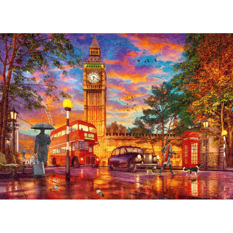 Ravensburger - Puzzle Sunset At Parliament Square 1000p (12000184)