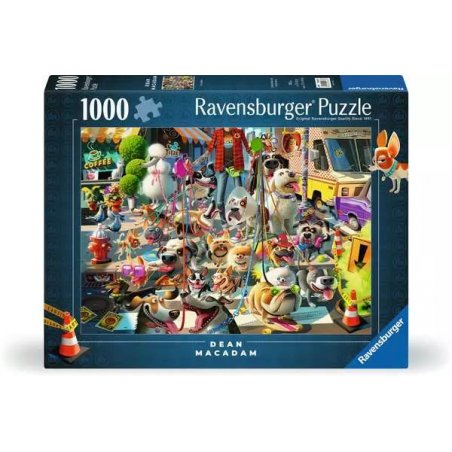 Ravensburger - Puzzle The Dog Walker 1000p (12000876)